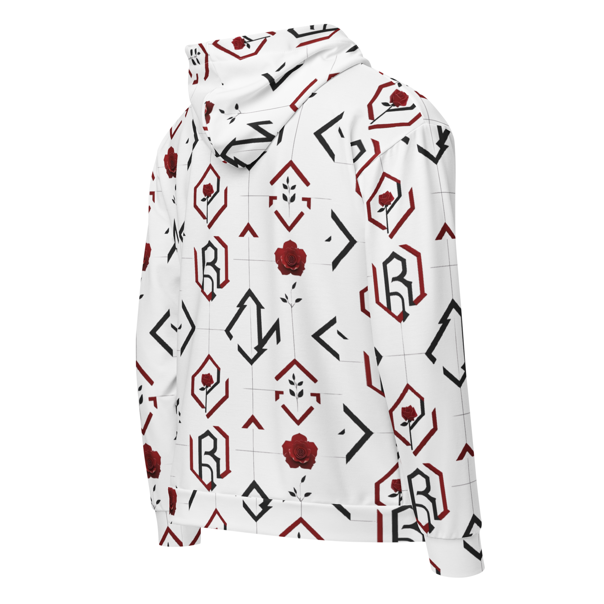 R01 Unisex Zip Hoodie — Red Rose Records